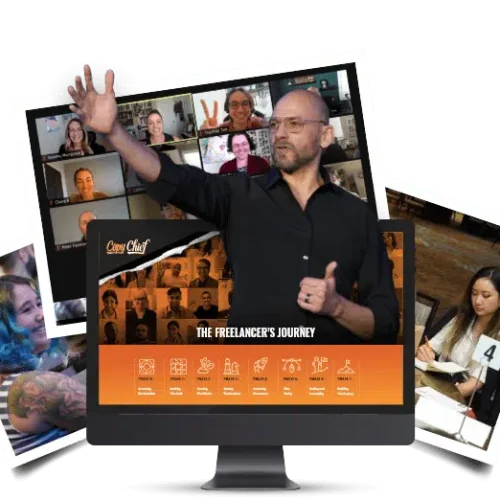 a picture of copy chief content